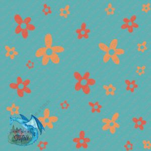 PRE ORDER - STRIKE - Retro Floral Blue